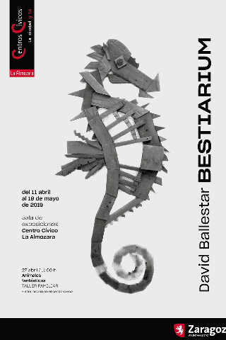 David Ballestar nos trae su exposición Bestiarium uno de los planes para el día del libro en Zaragoza que no te puedes perder