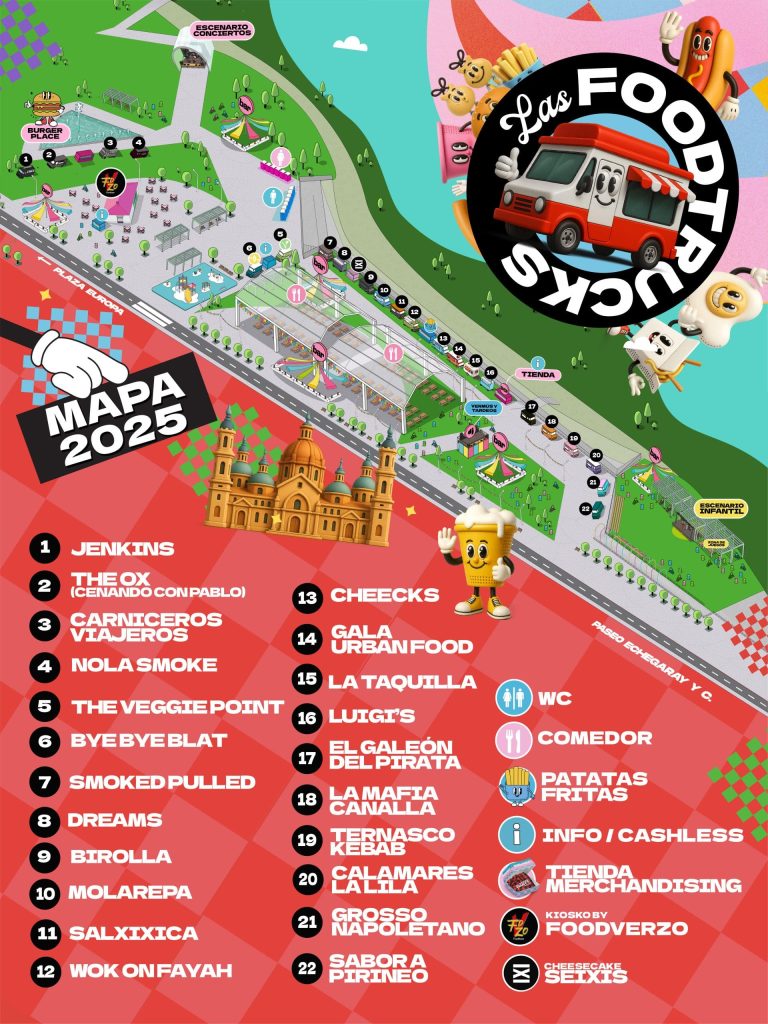 mapa foos trucks