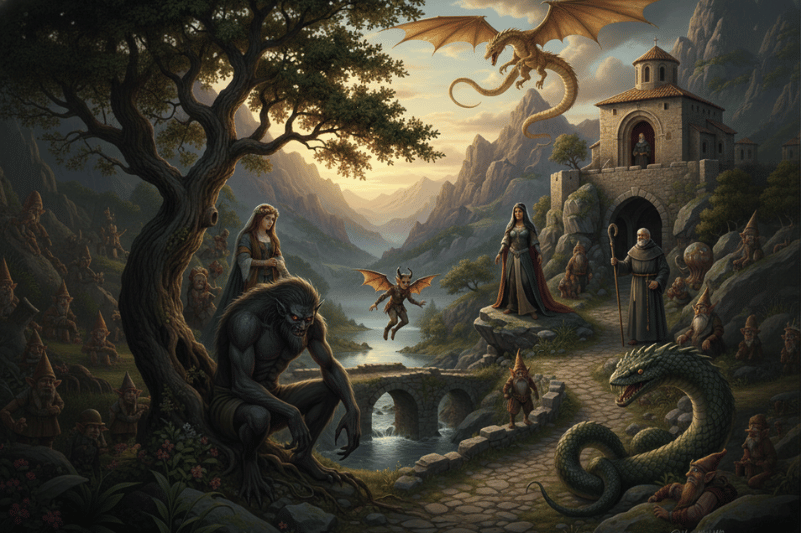 Personajes mitológicos Aragón