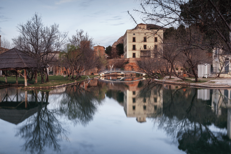 balnearios aragón