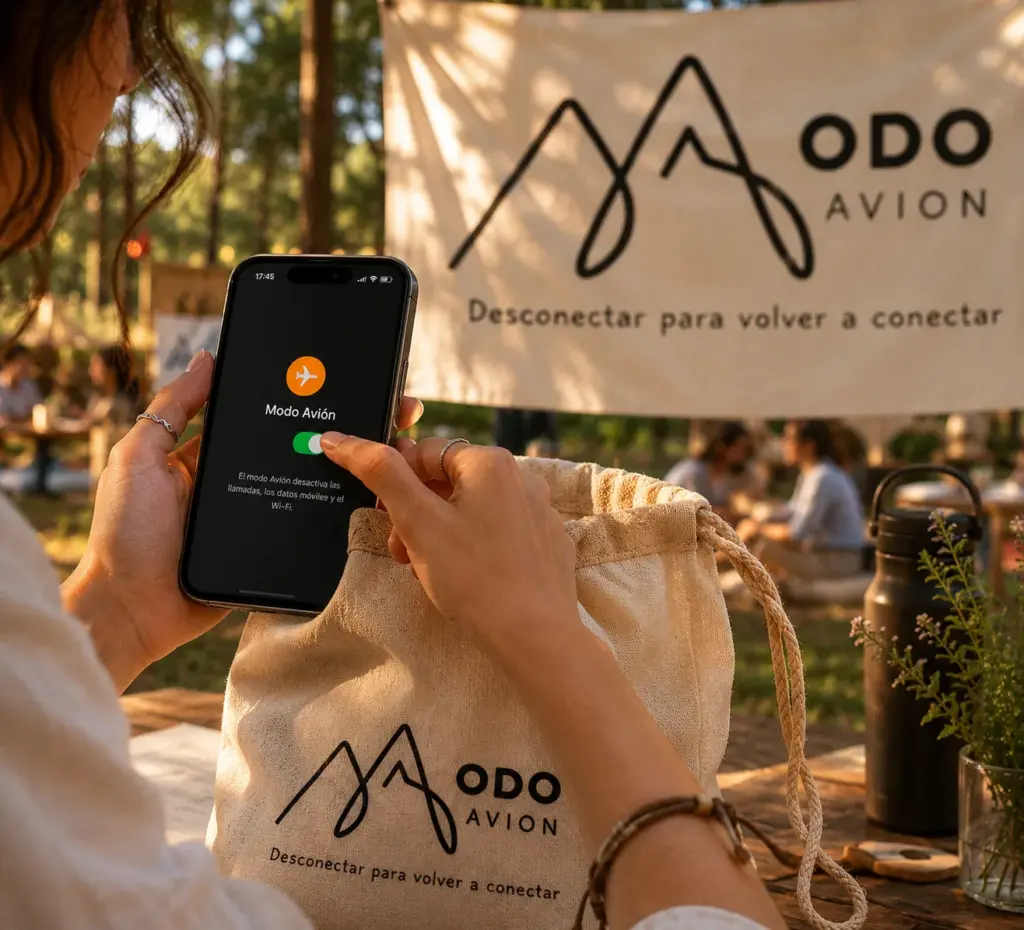 Modo Avión - el festival que te propone apagar el móvil para volver a conectar con la vida - Pon tu teléfono en modo avión y reconecta